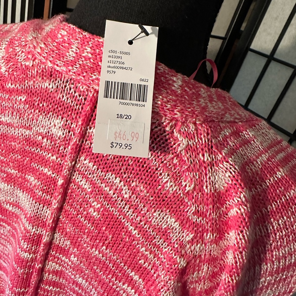 Lane Bryant Ombré Cardigan size 18/20 - Picture 7 of 8